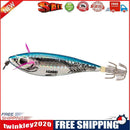 Fishing Hard Lure Round Stomach Wood Shrimp Squid Bait Outdoor Fishing Tool