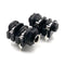 10Pcs 6PIN 6.35mm Microphone Female Stereo Audio Socket Jack Connector
