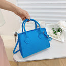 Fashion Rhombic Pattern Messenger Bag Women Felt Mini Shoulder Satchel Handbag