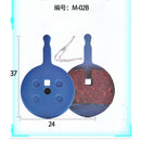 1 Pair MTB Bike Metal Oil Disc Brake Pads Bicycle Cycling Brake Pads Accessor