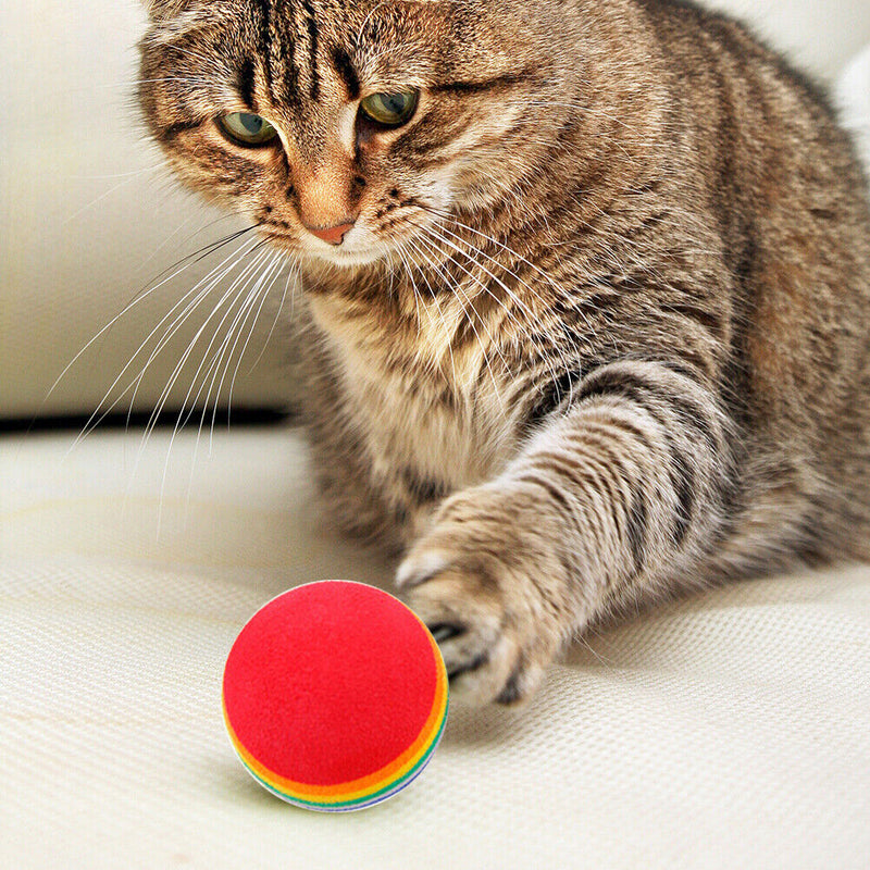 23pcs Teaser Cat Combination Set Tunnel False Mouse Fish Ball Feather Stick