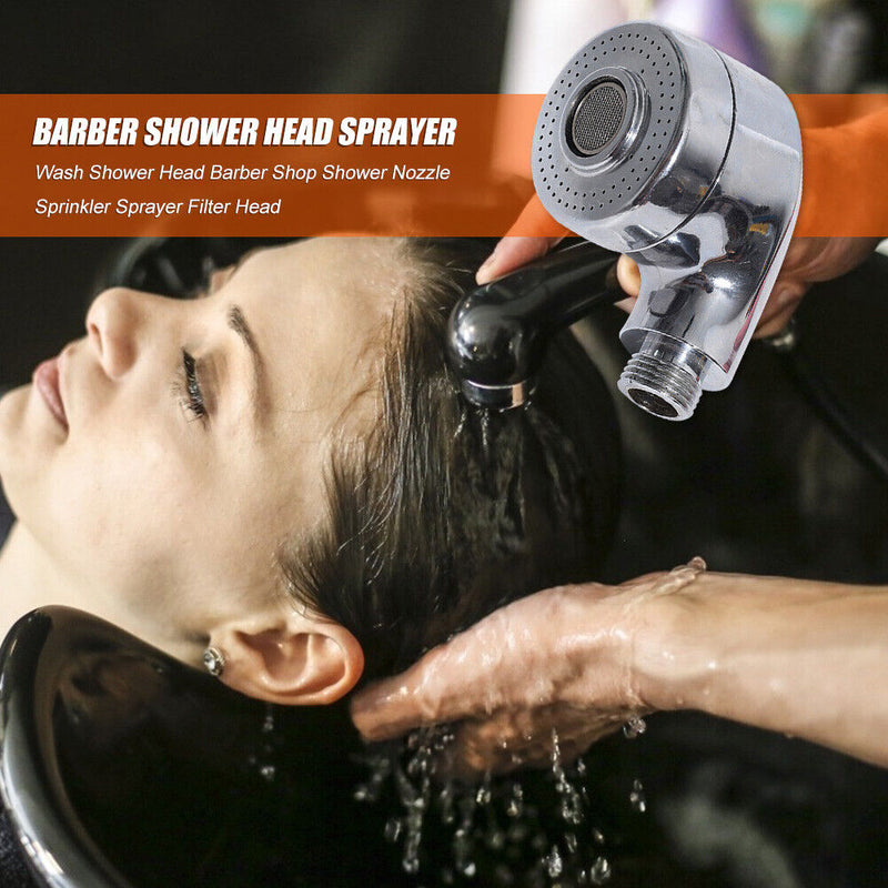 Wash Shower Head Barber Shower Nozzle Sprinkler Sprayer Filter Head (A) Newly