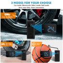 72PSI Rechargeable Bicycle Electric Air Pump Digital Display Car Inflator Newly