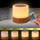 #A 7 Colors LED USB Night Light RGB Dimmable Atmosphere Light for Living Room