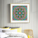 DIY 5D Mandala Flower Part Drill Special Shape Diamond Painting Kit (UP151)