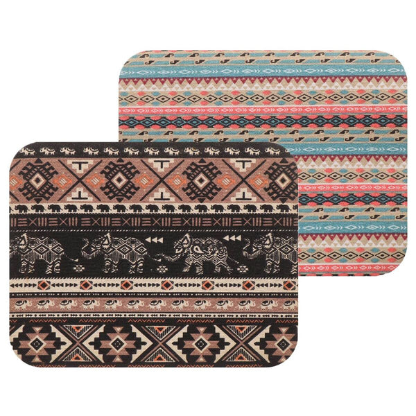 Durable Rubber Anti-slip Tablet Mat Mice Mat Desk Cushion Ethnic Style Mousepad