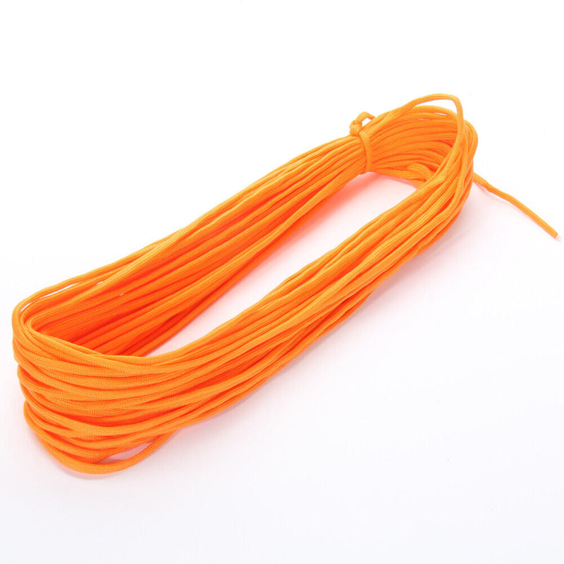 Paracord 550 Parachute Cord Lanyard Rope Mil Spec 100FT Survival Rope  Newly