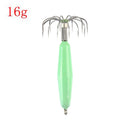 12-Claw Luminous Squid Hooks Glow in Dark Octopus Cuttlefish Fishing Jig Hook