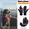 #A Cycling Gloves Warm Full Finger Gloves for Skiing Fishing Cycling Mountaineer