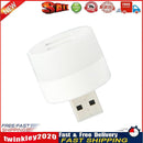 1pc USB Extender Portable LED Night Light Plug-and-Play Lamp (Warm Light) Newly