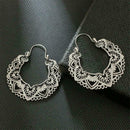 Fashion Hollow Out Hoop Earrings For Women Wedding Party Jewelry Z6O1 E6B4