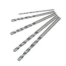 60pcs Drill Bits Straight Shank High Speed Steel Twist Drill Bits (White) Newly