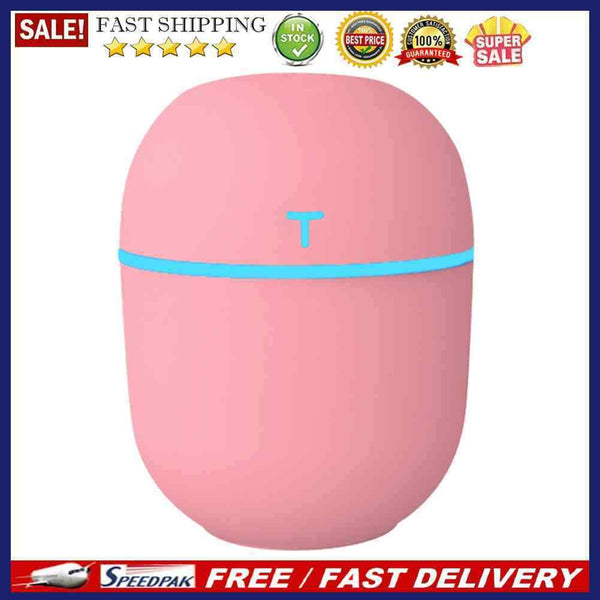 200ml Mini USB Ultrasonic Air Humidifier Essential Oil Diffuser with LED Light