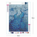 5D DIY Full Drill Square Diamond Painting Peacock Cross Stitch Mosaic Kit