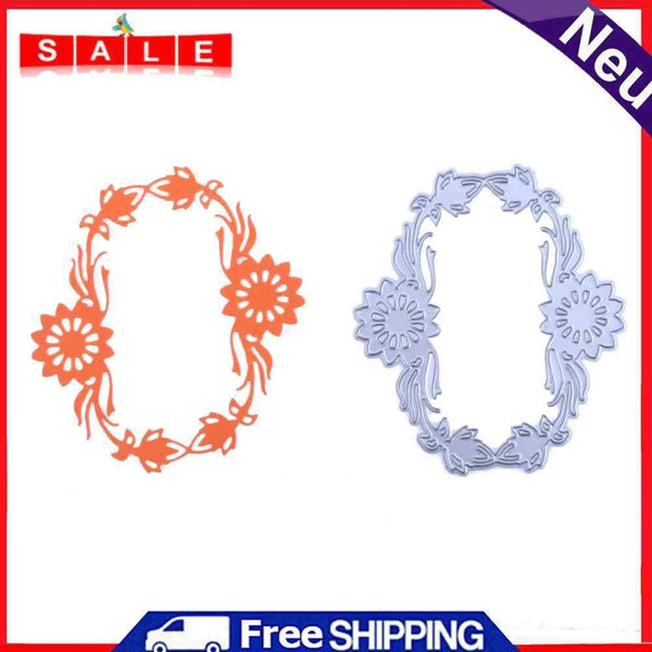 Snowvirtuos Symmetrical Flowers DIY Cutting Tools Metal Stencils Collectible Bu