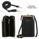 Holder Bag Women PU Leather Mobile Phone Bag Crossbody Cellphone Coin Purse