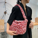 Retro Women Animal Printing Large Capacity Tote Handbags Shoulder Underarm Bag