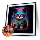 5D DIY Part Special Shaped Drill Diamond Painting Cat