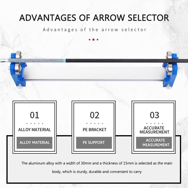 Arrows Checker Professional Arrows Shaft Straightness Tester Archery Accessories