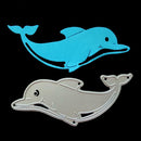 Demiawaking Dolphin Punching Stencils - DIY Metal Card Crafting Stencils