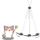 Cat Self-hey Teaser Toys Kitten Scratch Rope Mouse Door Hanging Kitty Stick