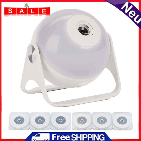 7 in 1 LED Projector Night Light Music Galaxy Star Lamp for Bedroom Decoration