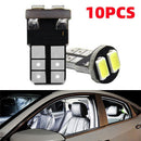 5630 12V Light Bulbs Car LED Reading Bulbs Dome Map T10 W5W License Plate Light