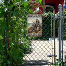 Old Man Riding Retro Metal Plate Tin Sign Plaque Poster for Bar Club Cafe