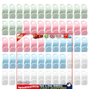 Hanger Connector Hooks 60 Pieces Plastic Extender Clips Connection Hooks Newly