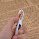 Cartoon Keychain Ballpoint Pen 4 Color Press Carabiner Pen D8R0 K4J1