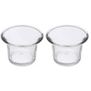 Beautiful Clear Glass Light Votive Candle Holders Wedding Table Party MMKK hot.