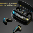 Charging Box Sports Headphone Headset Portable Bluetooth-Compatible Earbuds
