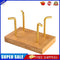 Wooden V60 Filter Paper Rack Hand Drip Coffee Cake Filter Paper Holder (D)