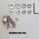 8pcs Open Type Axis Fixing Locking Limit Ring Bushing Positioning Clamping