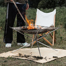 Outdoor Folding Camping Picnic Camping Fire Burning Detachable Barbecue Grill