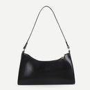 Women Retro Leather Handbag Pure Color Purse Lady Travel Shoulder Shopping Bag
