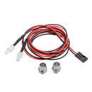 2pcs RC Cars 5mm LED 70cm Headlight Taillight for 1/12 1/18 1/10 1/8 Axial Scx10
