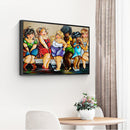 Wall Home Decor DIY Diamond Painting Cartoon Ladies Embroidery Craft Needlework