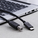 USB-C USB3.1 Type C Male Connector to USB 2.0 B Type Male Data Cable for Printer