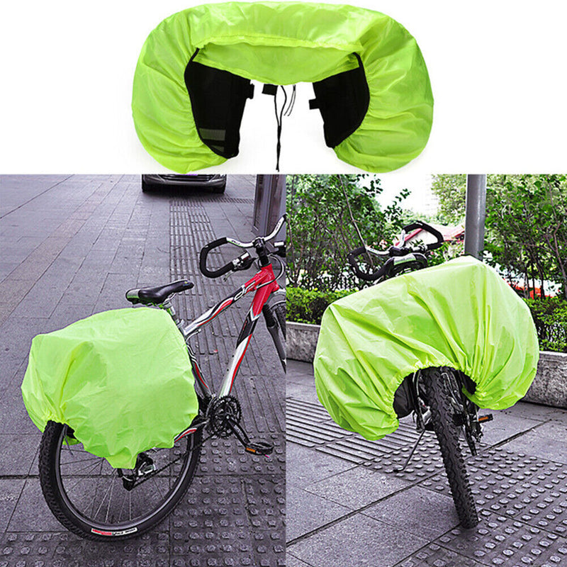 Portable MTB Road Bicycle Tail Luggage Pouch Dust Cover Pannier Bag Rain Cove
