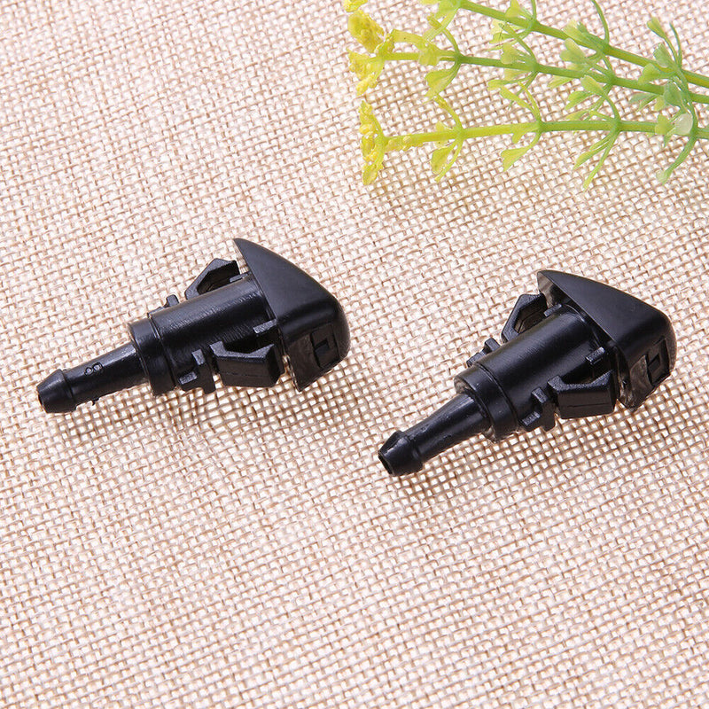 2pcs windshield washer windshield wiper water spray nozzle ABS aut