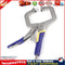 Multi-functional Flat Locking Grip Vise ?Pliers Carbon Steel C Clamp (9in) Newly