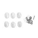 6pcs Guitar Tuning Pegs Tuners Machine Heads Replacement Button Knobs