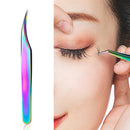 Durable Eyelash Extension Tweezers Volume Lashes Makeup Tool for Salon Home