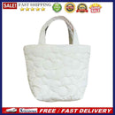 Women Contrast Color Shoulder Bag Lady Stitching Small Shopping Underarm Bag