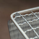 Portable Folding BBQ Grill Stove 1-2 Person Outdoor Camping Barbecue Heater Rack