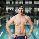 Swimming Cap Silicone Women Men Waterproof Long Hair Adults Swim Sports Poo