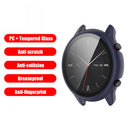 Case for Amazfit GTR 2e/GTR 2 Watch Full Cover Screen Protector (Blue) Newly