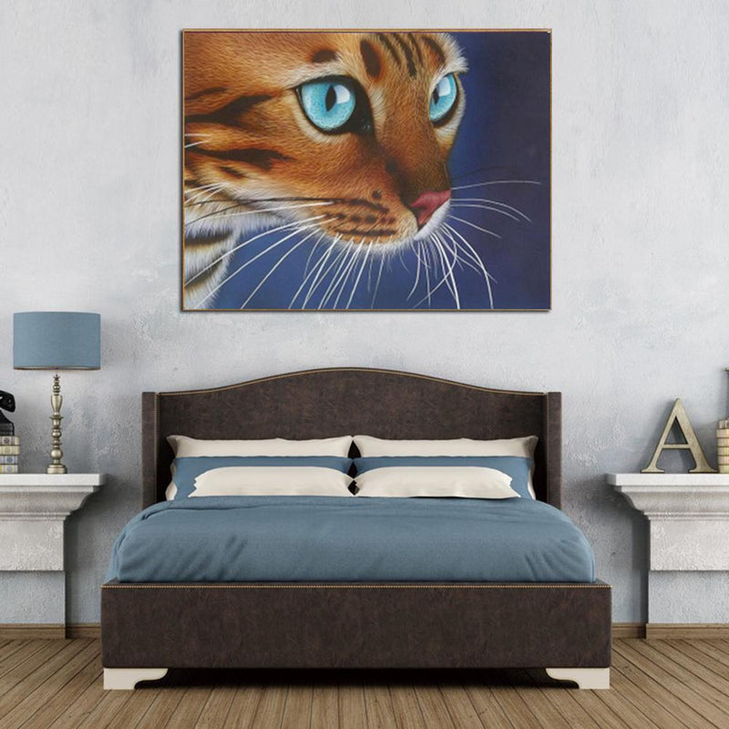 Red Cat 5D Diamond Painting Embroidery DIY Craft Cross Stitch Home Decor