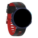 Watchband for Garmin Forerunner 220/230/235/620/630/735xt (Black Red) Newly